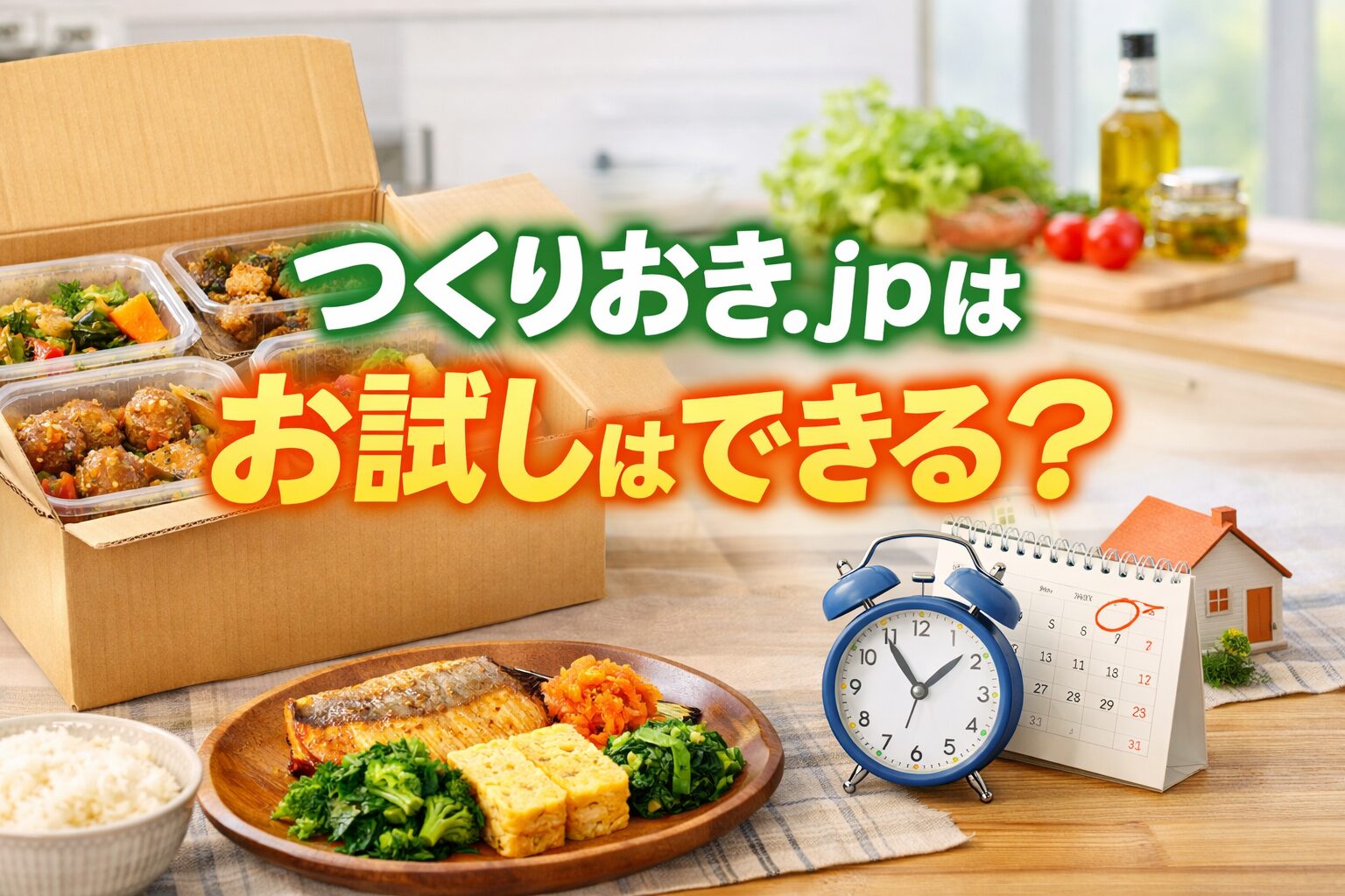 つくりおき.jpはお試しができるのか疑問を解決